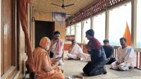 HH Swamijis visit to Shri Sharika Devi Temple, Hari Parbat, Srinagar (7th March 2026)